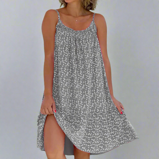 Jolene Floral Camisole Dress in Summer Blooms