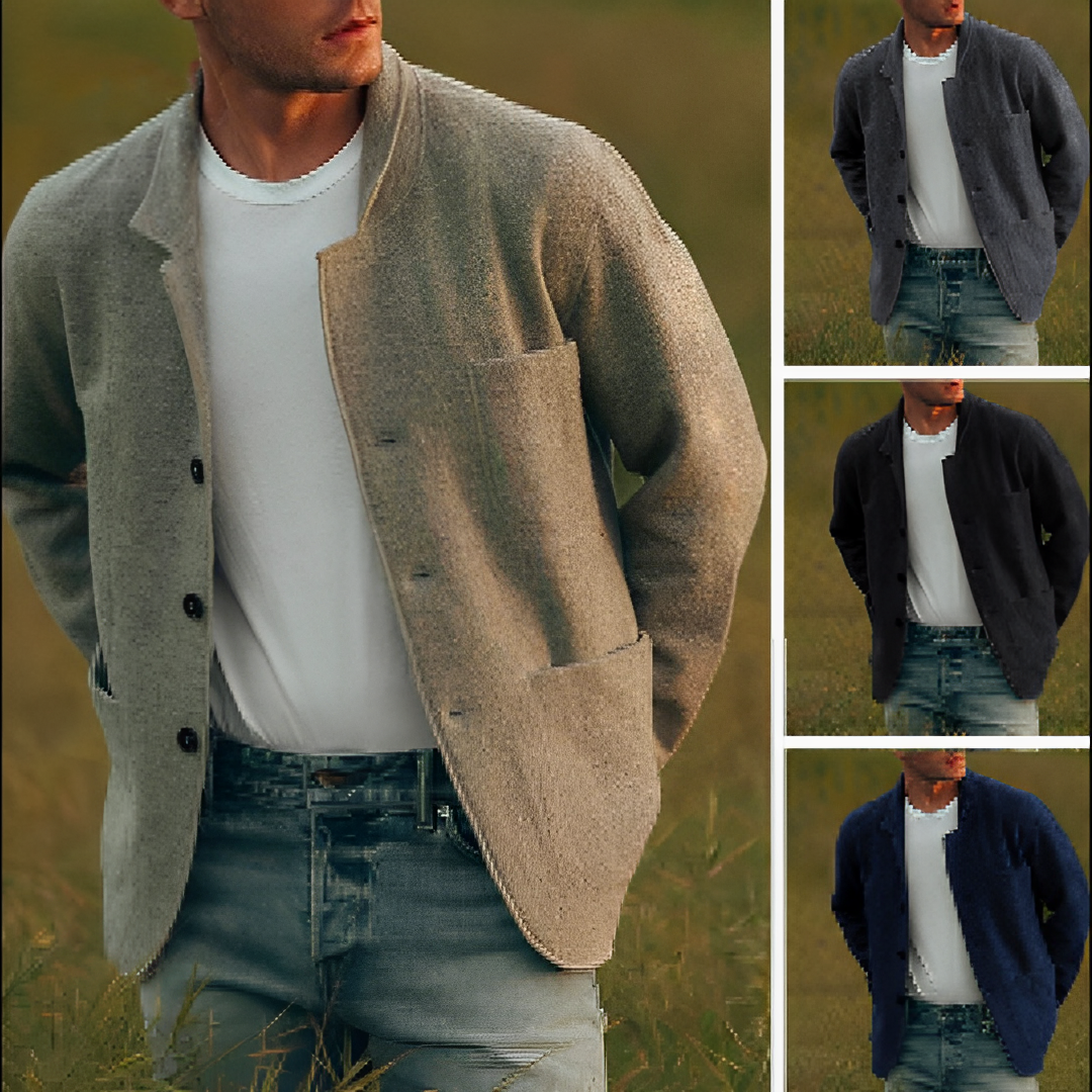 John | Elegant Men's Blazer with Pockets