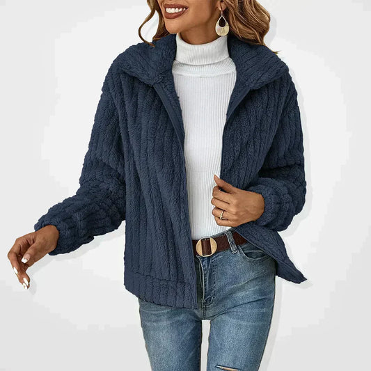 Stephanie | Luxurious Plush Fleece Jacket