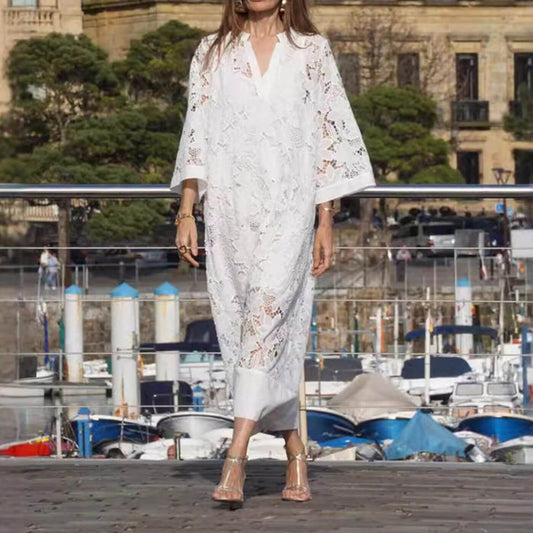 Kristen | Elegant Lightweight Dress with Flowing Sleeves