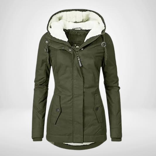 Teresa | Women's Hooded Fleece-Lined Winter Jacket