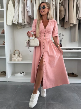 Kendra | Elegant Denim Dress - Chic and Comfortable Design
