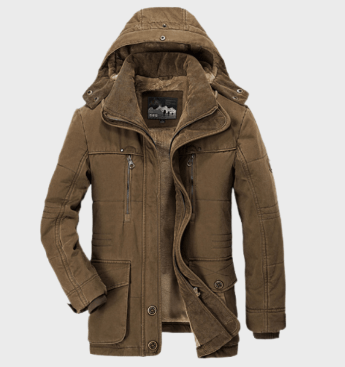 Andrew Men's Hooded Parka Jacket