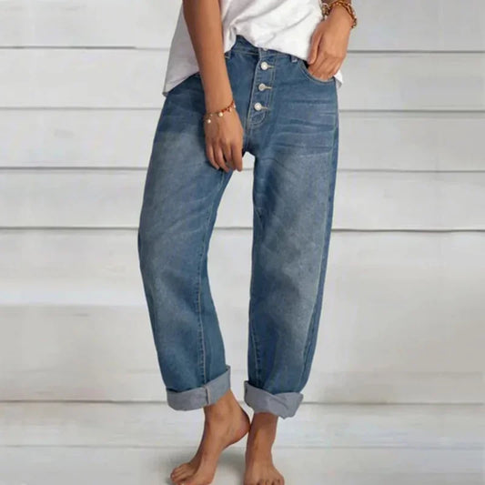 Kamilla | Chic Loose-Fit High-Waist Jeans