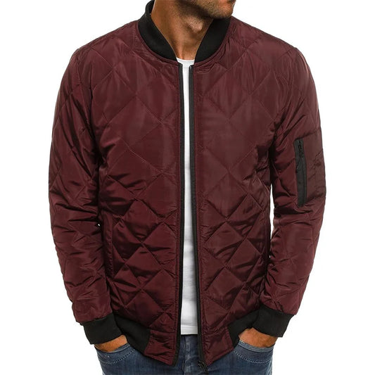 Dale Cotton Jacket with Diamond Pattern