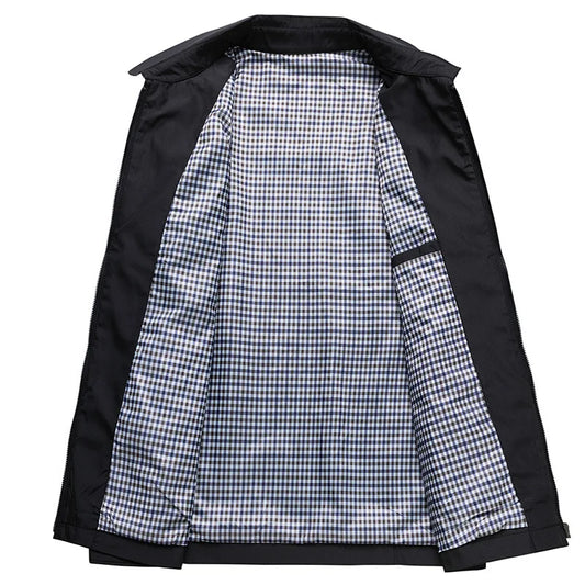 Drake | Men's Zip-Up Casual Jacket