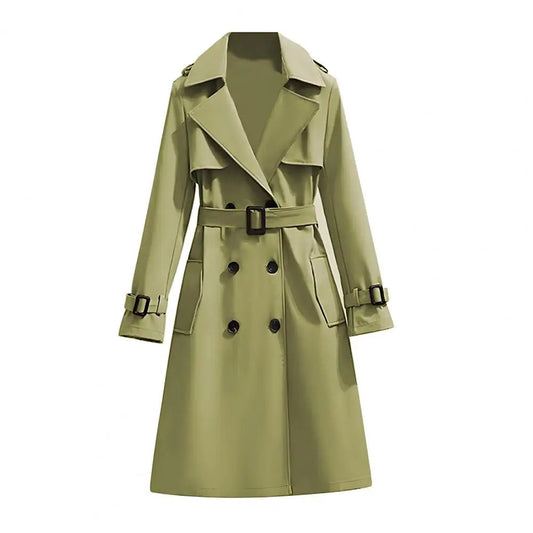 Krista | Women's Double-Breasted Long Coat