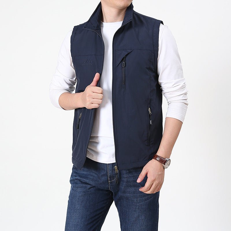 Reese | Men's Lightweight Full Zip Vest