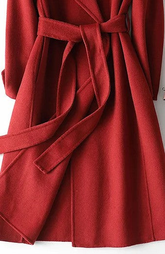 Virginia Women's Belted Wrap Coat