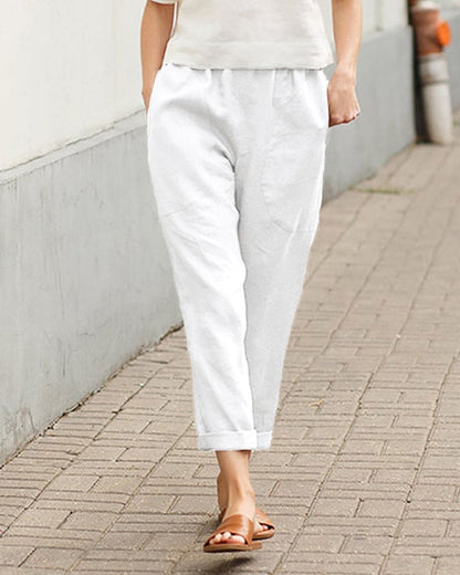 Diane | Relaxed Fit Lightweight Pants - Breathable Comfort