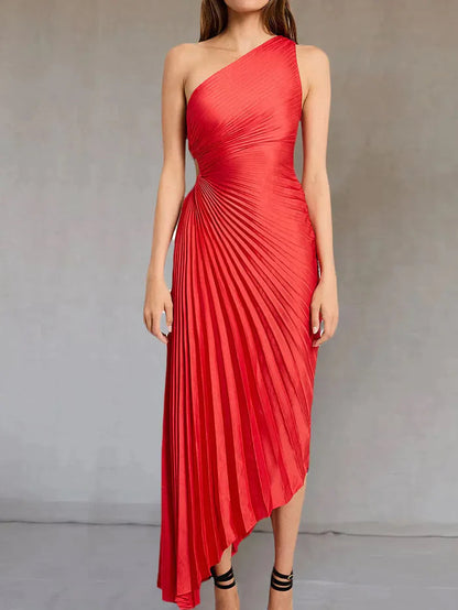 Lori | Elegant Maxi Dress in Luxe Fabric