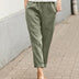 Diane | Relaxed Fit Lightweight Pants - Breathable Comfort - Green