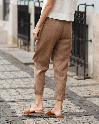 Diane | Relaxed Fit Lightweight Pants - Breathable Comfort