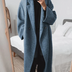 Adrienne Oversized Women's Coat - Blue