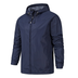 Carter | Men's Full Zip Hooded Jacket - Dark Blue
