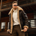 Robert Men's Shearling Aviator Jacket
