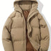 Elaine Women's Hooded Puffer Jacket - Khaki