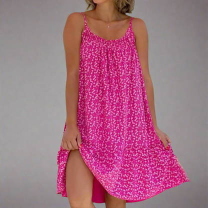 Jolene Floral Camisole Dress in Summer Blooms