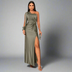 Roxanne | Elegant Maxi Dress for Unforgettable Moments - Green