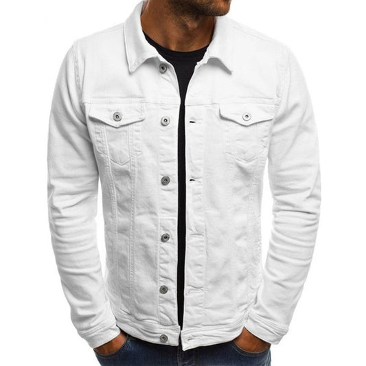 Francis | Chic Denim Bomber Jacket for Daily Wear