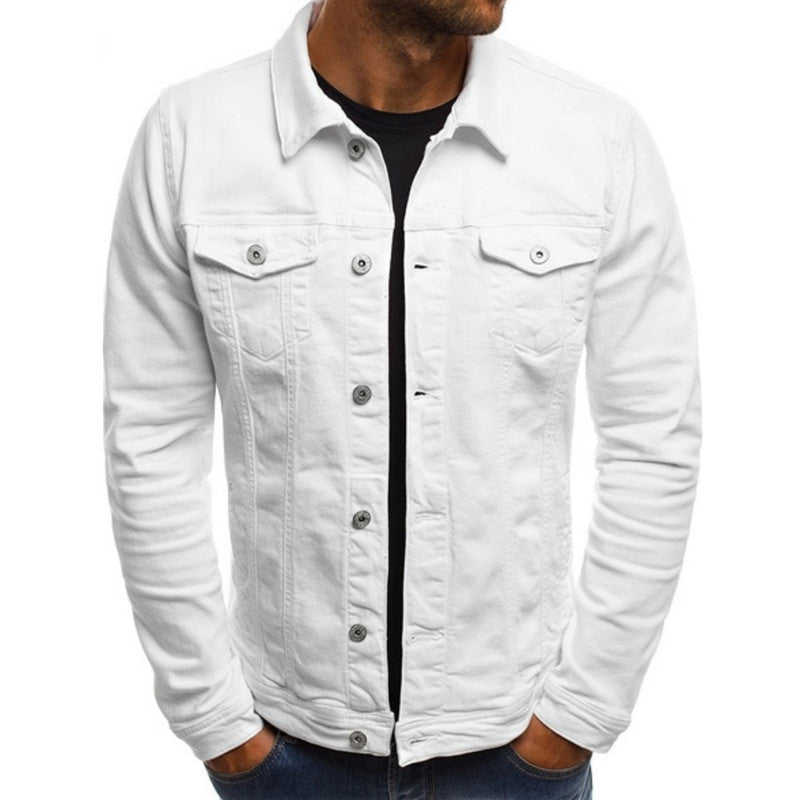 Francis | Chic Denim Bomber Jacket for Daily Wear