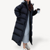 Alison | Women's Oversized Long Puffer Jacket - Black