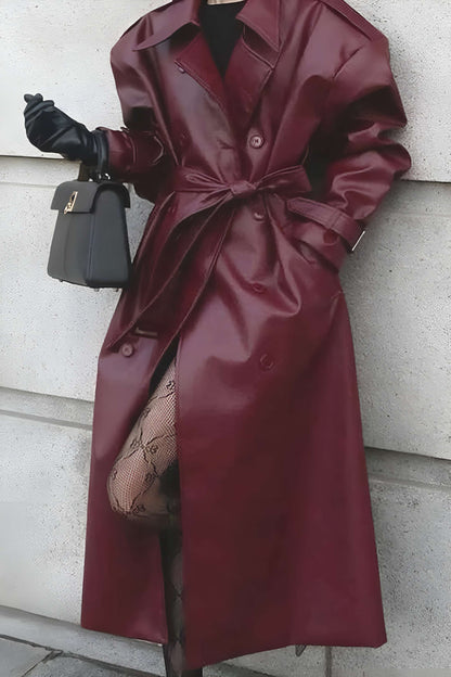 Miley | Women's Long Belted Trench Coat