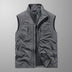 Daniel | Breathable Outdoor Cargo Vest for Active Living - Gray