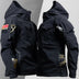 Darryl | Men's Hooded Tactical Jacket in Luxe Fabric - Black