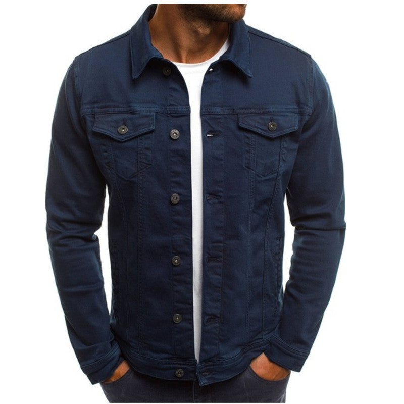 Francis | Chic Denim Bomber Jacket for Daily Wear
