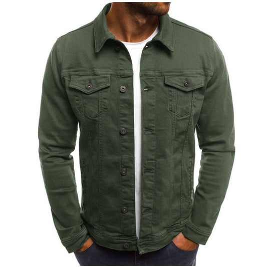 Francis | Chic Denim Bomber Jacket for Daily Wear