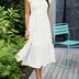 Ronja | Effortless Stylish Layered Flowy Dress - White