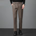 Kieran | Slim Fit Men's Dress Pants - Taupe