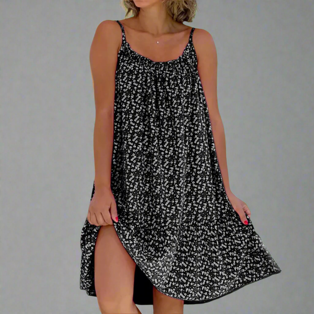 Jolene Floral Camisole Dress in Summer Blooms