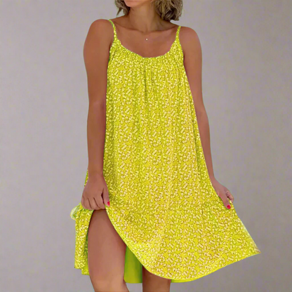 Jolene Floral Camisole Dress in Summer Blooms