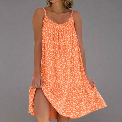 Jolene Floral Camisole Dress in Summer Blooms