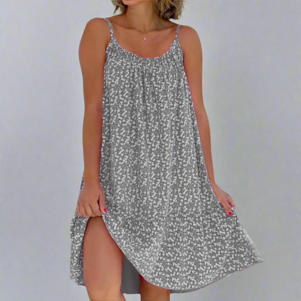 Jolene Floral Camisole Dress in Summer Blooms