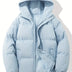 Elaine Women's Hooded Puffer Jacket - Light Blue