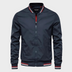 Patrick | Lightweight Water-Resistant Windbreaker - Navy Blue