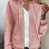 Patty | Women's Casual Zip-Up Hoodie - Pink