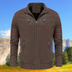 Manuel | Men's Slim-Fit Casual Jacket - Brown
