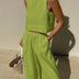 Kelsey | Elegant Two-Piece Set for Effortless Sophistication - Green