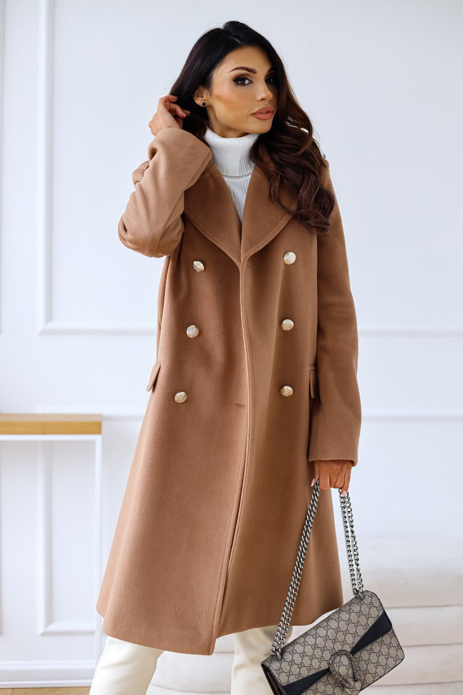 Emily Double Breasted Women's Coat