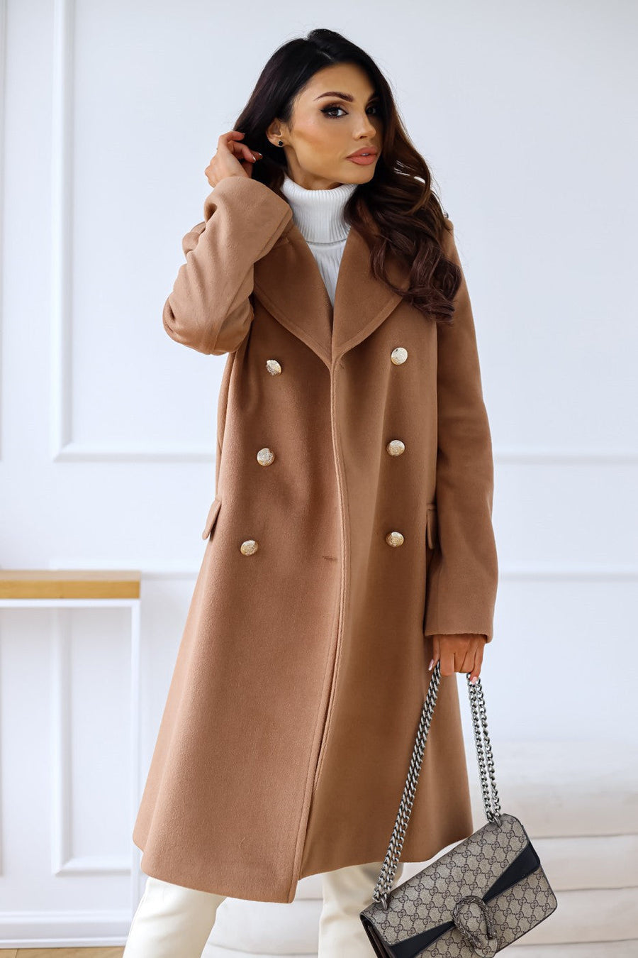 Emily Double Breasted Women's Coat
