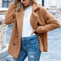 Michele | Women's Double-Breasted Jacket in Luxe Fabric