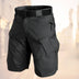 Gage | Luxury Adventure-Ready Utility Cargo Shorts for Men - Black