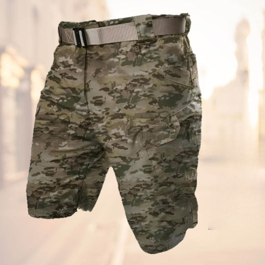 Gage | Luxury Adventure-Ready Utility Cargo Shorts for Men