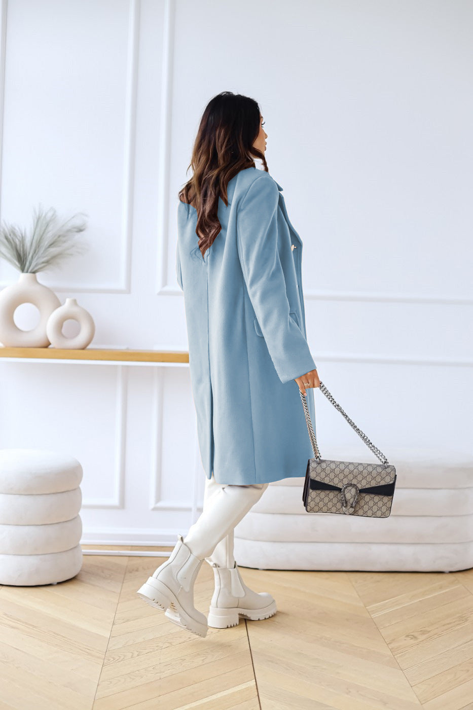 Emily Double Breasted Women's Coat