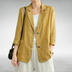 Marjorie | Timeless Blazer - Elegant and Versatile - Yellow