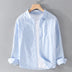Ryan | Relaxed Fit Men’s Shirt - Blue